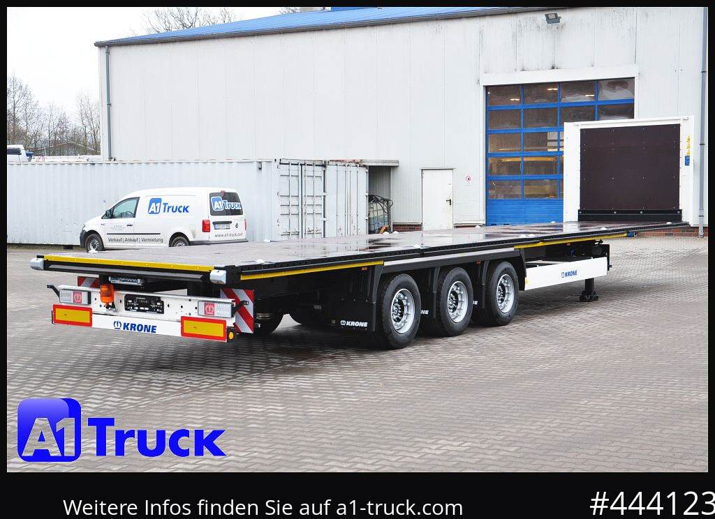 Novi Poluprikolica plato/ Otvoreni sanduk KRONE 5 x SD, Mega, Twistlock, Container, NEU, ohne Zulassung: slika Novi Poluprikolica plato/ Otvoreni sanduk KRONE 5 x SD, Mega, Twistlock, Container, NEU, ohne Zulassung
