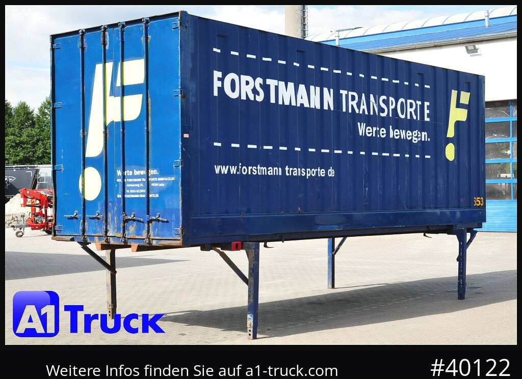 Brodski kontejner KRONE BDF 7,82 Container, 2700mm Innenhöhe, Portaltür: slika Brodski kontejner KRONE BDF 7,82 Container, 2700mm Innenhöhe, Portaltür Brodski kontejner KRONE BDF 7,82 Container, 2700mm Innenhöhe, Portaltür: slika Brodski kontejner KRONE BDF 7,82 Container, 2700mm Innenhöhe, Portaltür