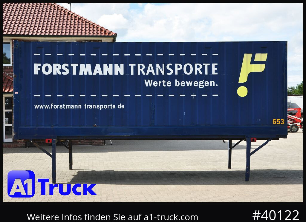 Brodski kontejner KRONE BDF 7,82 Container, 2700mm Innenhöhe, Portaltür: slika Brodski kontejner KRONE BDF 7,82 Container, 2700mm Innenhöhe, Portaltür Brodski kontejner KRONE BDF 7,82 Container, 2700mm Innenhöhe, Portaltür: slika Brodski kontejner KRONE BDF 7,82 Container, 2700mm Innenhöhe, Portaltür