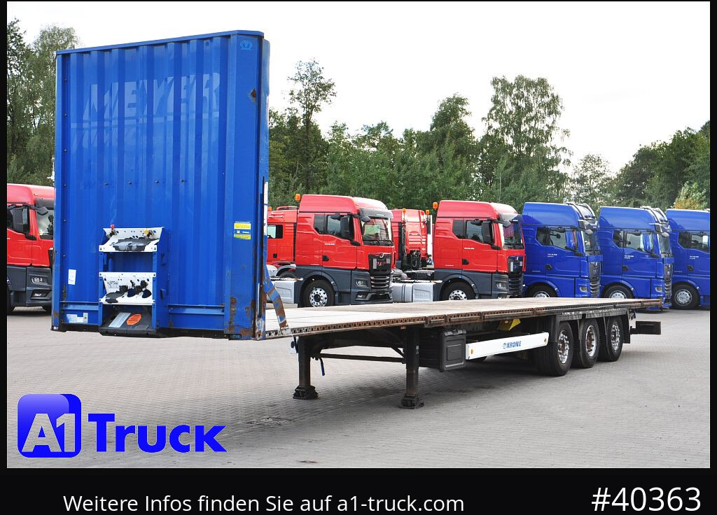 Zakup KRONE Megatrailer, Plateau, Liftachse, Staplerhalterung, KRONE Megatrailer, Plateau, Liftachse, Staplerhalterung,: slika Zakup KRONE Megatrailer, Plateau, Liftachse, Staplerhalterung, KRONE Megatrailer, Plateau, Liftachse, Staplerhalterung,