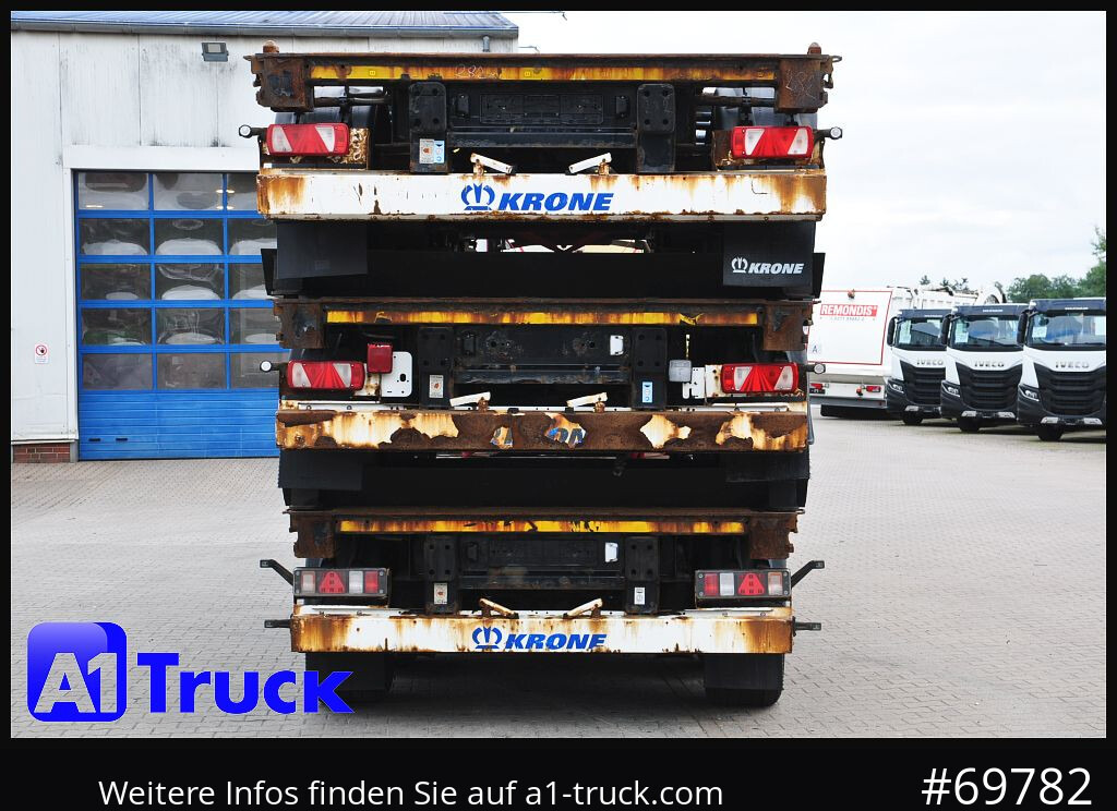 Transporter kontejnera/ Poluprikolica s izmjenjivim sanducima KRONE SDC, Containerchassis,  2x20/30/40: slika Transporter kontejnera/ Poluprikolica s izmjenjivim sanducima KRONE SDC, Containerchassis,  2x20/30/40