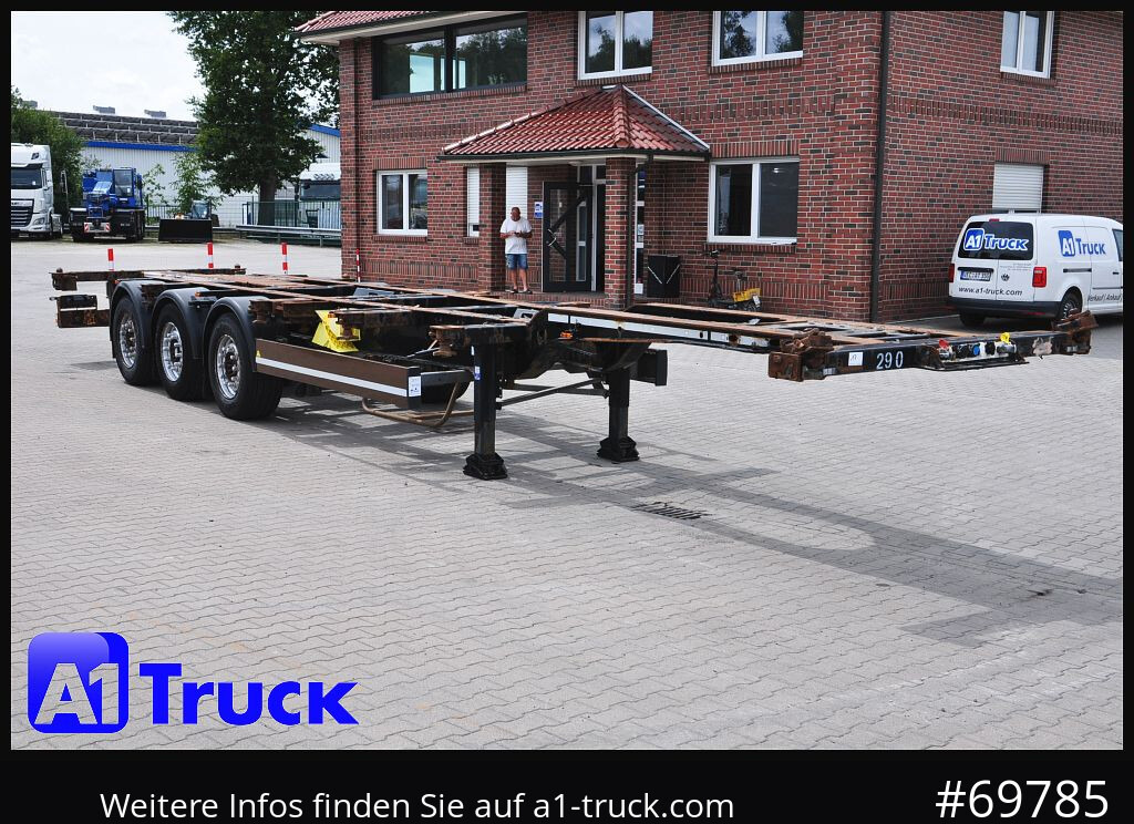 KRONE SDC, Lift SAF, 2x20/30/40 - Transporter kontejnera/ Poluprikolica s izmjenjivim sanducima: slika KRONE SDC, Lift SAF, 2x20/30/40 - Transporter kontejnera/ Poluprikolica s izmjenjivim sanducima KRONE SDC, Lift SAF, 2x20/30/40 - Transporter kontejnera/ Poluprikolica s izmjenjivim sanducima: slika KRONE SDC, Lift SAF, 2x20/30/40 - Transporter kontejnera/ Poluprikolica s izmjenjivim sanducima