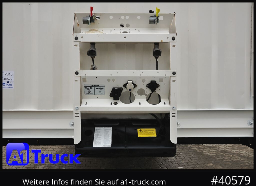 Poluprikolica sa zatvorenim sandukom KRONE SDK 27, Koffer, 1 Vorbesitzer, Plywood,: slika Poluprikolica sa zatvorenim sandukom KRONE SDK 27, Koffer, 1 Vorbesitzer, Plywood,