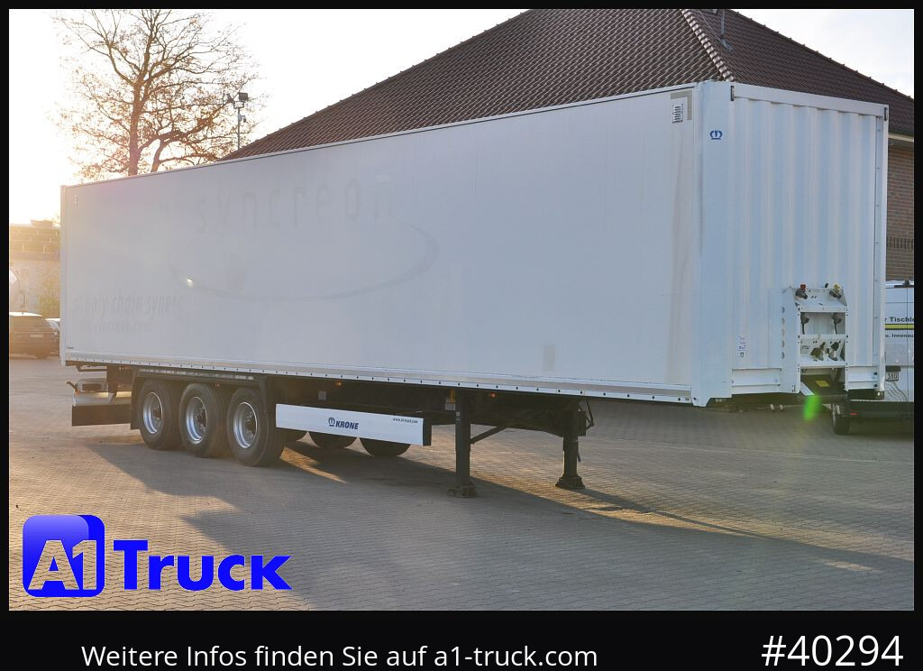 KRONE SDK 27, Koffer, 1 Vorbesitzer, Plywood, - Poluprikolica sa zatvorenim sandukom: slika KRONE SDK 27, Koffer, 1 Vorbesitzer, Plywood, - Poluprikolica sa zatvorenim sandukom KRONE SDK 27, Koffer, 1 Vorbesitzer, Plywood, - Poluprikolica sa zatvorenim sandukom: slika KRONE SDK 27, Koffer, 1 Vorbesitzer, Plywood, - Poluprikolica sa zatvorenim sandukom