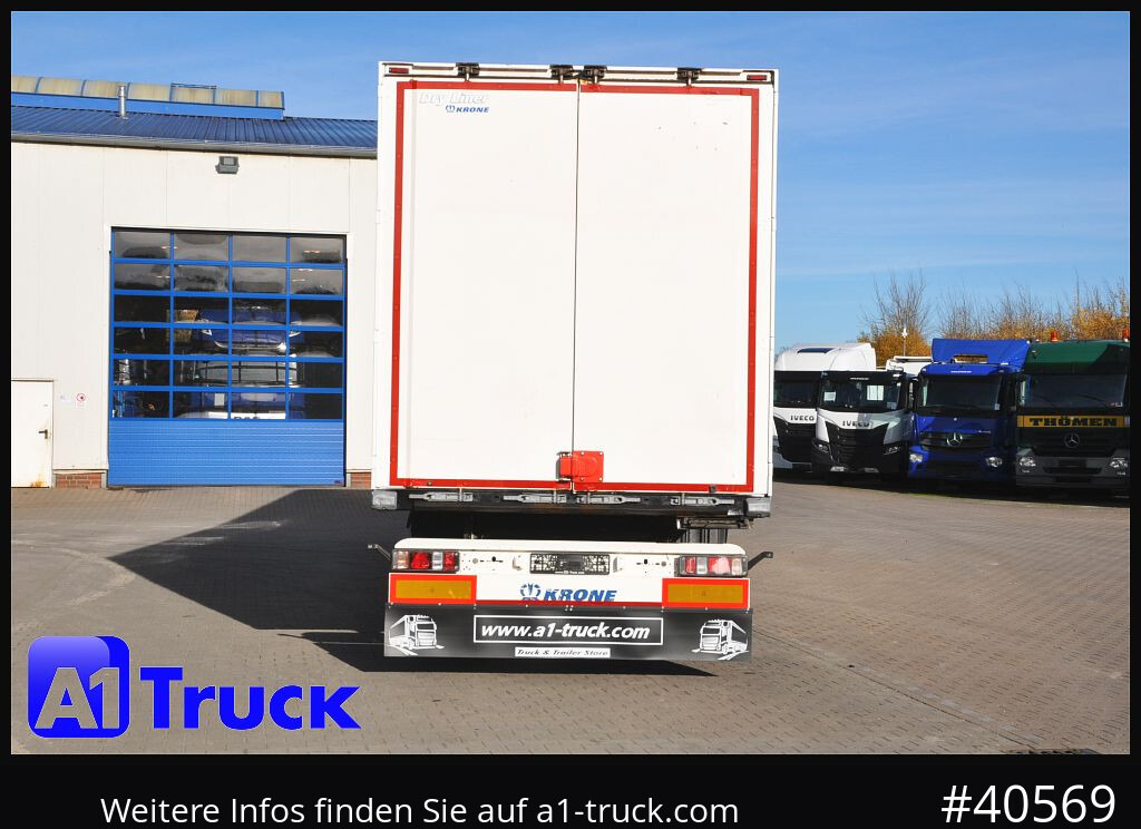 Poluprikolica sa zatvorenim sandukom KRONE SDK 27, Koffer, 1 Vorbesitzer, Plywood,: slika Poluprikolica sa zatvorenim sandukom KRONE SDK 27, Koffer, 1 Vorbesitzer, Plywood, Poluprikolica sa zatvorenim sandukom KRONE SDK 27, Koffer, 1 Vorbesitzer, Plywood,: slika Poluprikolica sa zatvorenim sandukom KRONE SDK 27, Koffer, 1 Vorbesitzer, Plywood,