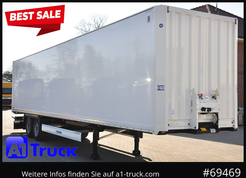 KRONE SZ 2 achs Koffer, Code XL, VDI 2700, SOFORT - Poluprikolica sa zatvorenim sandukom: slika KRONE SZ 2 achs Koffer, Code XL, VDI 2700, SOFORT - Poluprikolica sa zatvorenim sandukom KRONE SZ 2 achs Koffer, Code XL, VDI 2700, SOFORT - Poluprikolica sa zatvorenim sandukom: slika KRONE SZ 2 achs Koffer, Code XL, VDI 2700, SOFORT - Poluprikolica sa zatvorenim sandukom