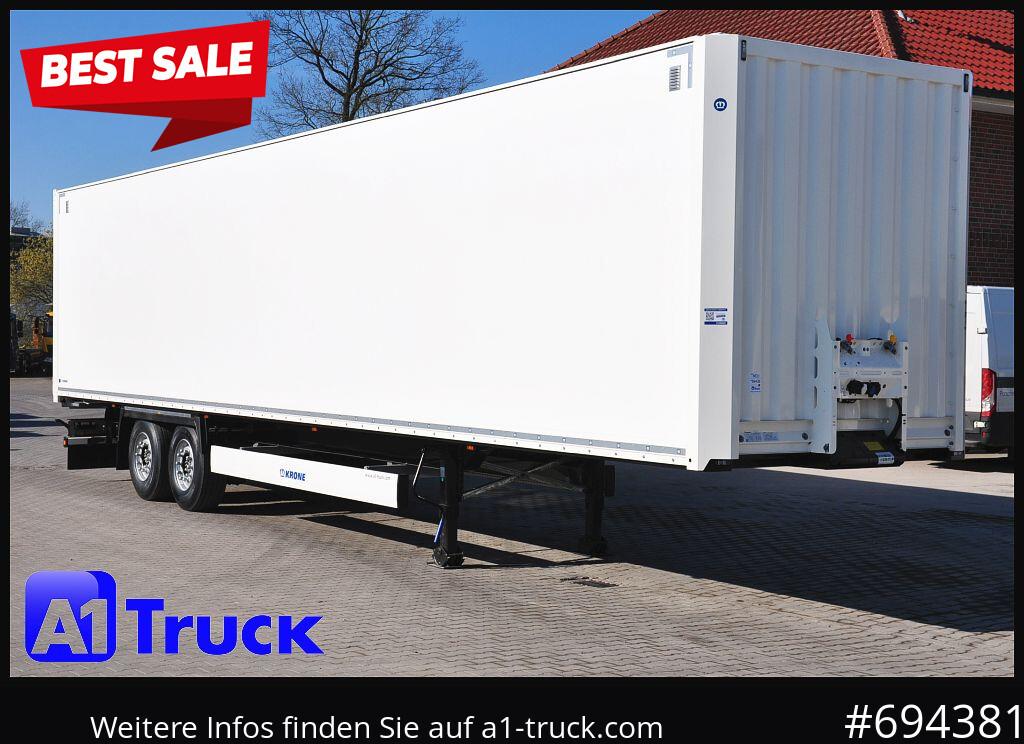 KRONE SZ 2 achs Koffer, Code XL, VDI 2700, SOFORT - Poluprikolica sa zatvorenim sandukom: slika KRONE SZ 2 achs Koffer, Code XL, VDI 2700, SOFORT - Poluprikolica sa zatvorenim sandukom KRONE SZ 2 achs Koffer, Code XL, VDI 2700, SOFORT - Poluprikolica sa zatvorenim sandukom: slika KRONE SZ 2 achs Koffer, Code XL, VDI 2700, SOFORT - Poluprikolica sa zatvorenim sandukom