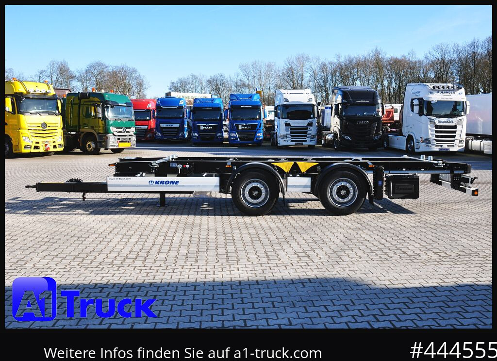 Novi Transporter kontejnera/ Prikolica s izmjenjivim sanducima KRONE Tandem, MIDI, für 1120mm + 1320mm, SOFORT, NEU: slika Novi Transporter kontejnera/ Prikolica s izmjenjivim sanducima KRONE Tandem, MIDI, für 1120mm + 1320mm, SOFORT, NEU