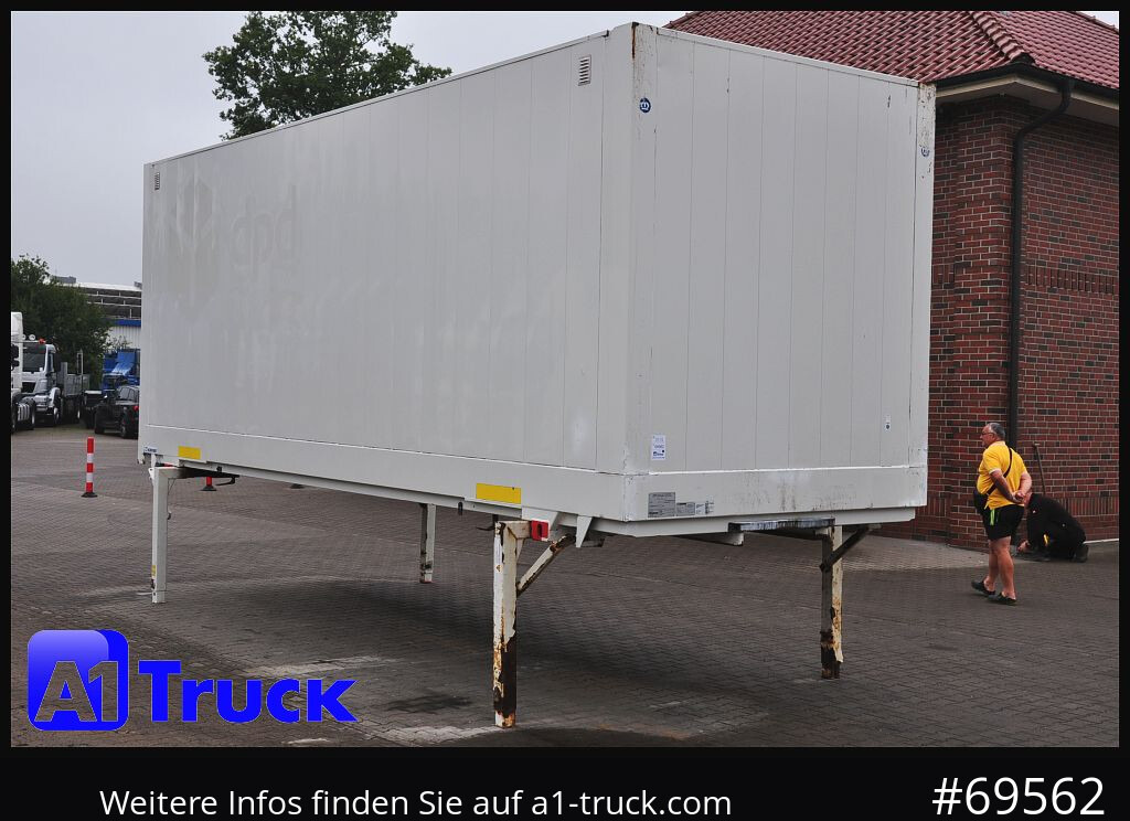 KRONE Wechselbrücke BDF 7,45 Koffer, Textil 2750mm innen, 20 x vorhanden - Izmjenjivi sanduk - kutija: slika KRONE Wechselbrücke BDF 7,45 Koffer, Textil 2750mm innen, 20 x vorhanden - Izmjenjivi sanduk - kutija KRONE Wechselbrücke BDF 7,45 Koffer, Textil 2750mm innen, 20 x vorhanden - Izmjenjivi sanduk - kutija: slika KRONE Wechselbrücke BDF 7,45 Koffer, Textil 2750mm innen, 20 x vorhanden - Izmjenjivi sanduk - kutija