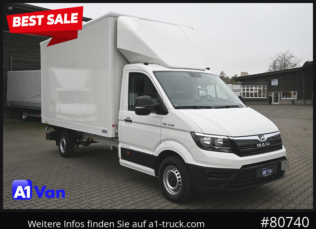MAN TGE 3.140 Koffer, LBW, RFK, Sitzheizung, Klima - Dostavno vozilo sa zatvorenim sandukom: slika MAN TGE 3.140 Koffer, LBW, RFK, Sitzheizung, Klima - Dostavno vozilo sa zatvorenim sandukom MAN TGE 3.140 Koffer, LBW, RFK, Sitzheizung, Klima - Dostavno vozilo sa zatvorenim sandukom: slika MAN TGE 3.140 Koffer, LBW, RFK, Sitzheizung, Klima - Dostavno vozilo sa zatvorenim sandukom