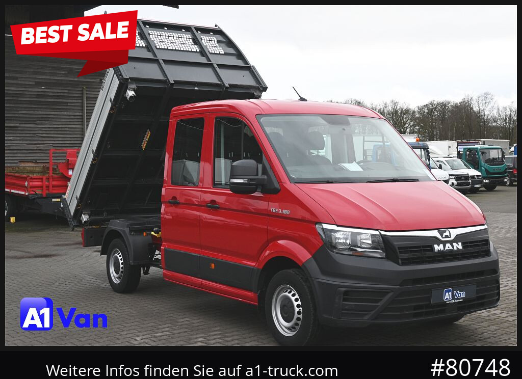 MAN TGE 3.180 Doka Kipper,Klima, AHK,Tüv Neu - Mali kamion kiper, Dostavno vozilo s dvostrukom kabinom: slika MAN TGE 3.180 Doka Kipper,Klima, AHK,Tüv Neu - Mali kamion kiper, Dostavno vozilo s dvostrukom kabinom MAN TGE 3.180 Doka Kipper,Klima, AHK,Tüv Neu - Mali kamion kiper, Dostavno vozilo s dvostrukom kabinom: slika MAN TGE 3.180 Doka Kipper,Klima, AHK,Tüv Neu - Mali kamion kiper, Dostavno vozilo s dvostrukom kabinom