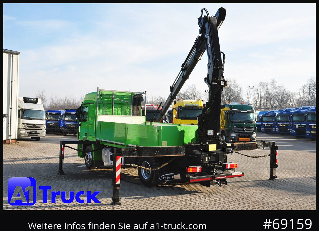 Kamion s kranom MERCEDES-BENZ Actros 1844 MP3, Kran MKG 291 HP 5+3 Funk, TÜV 06/2026: slika Kamion s kranom MERCEDES-BENZ Actros 1844 MP3, Kran MKG 291 HP 5+3 Funk, TÜV 06/2026