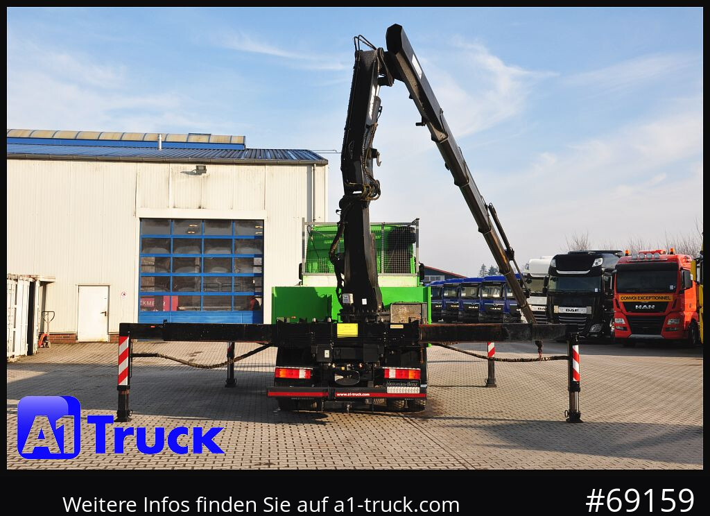 Kamion s kranom MERCEDES-BENZ Actros 1844 MP3, Kran MKG 291 HP 5+3 Funk, TÜV 06/2026: slika Kamion s kranom MERCEDES-BENZ Actros 1844 MP3, Kran MKG 291 HP 5+3 Funk, TÜV 06/2026