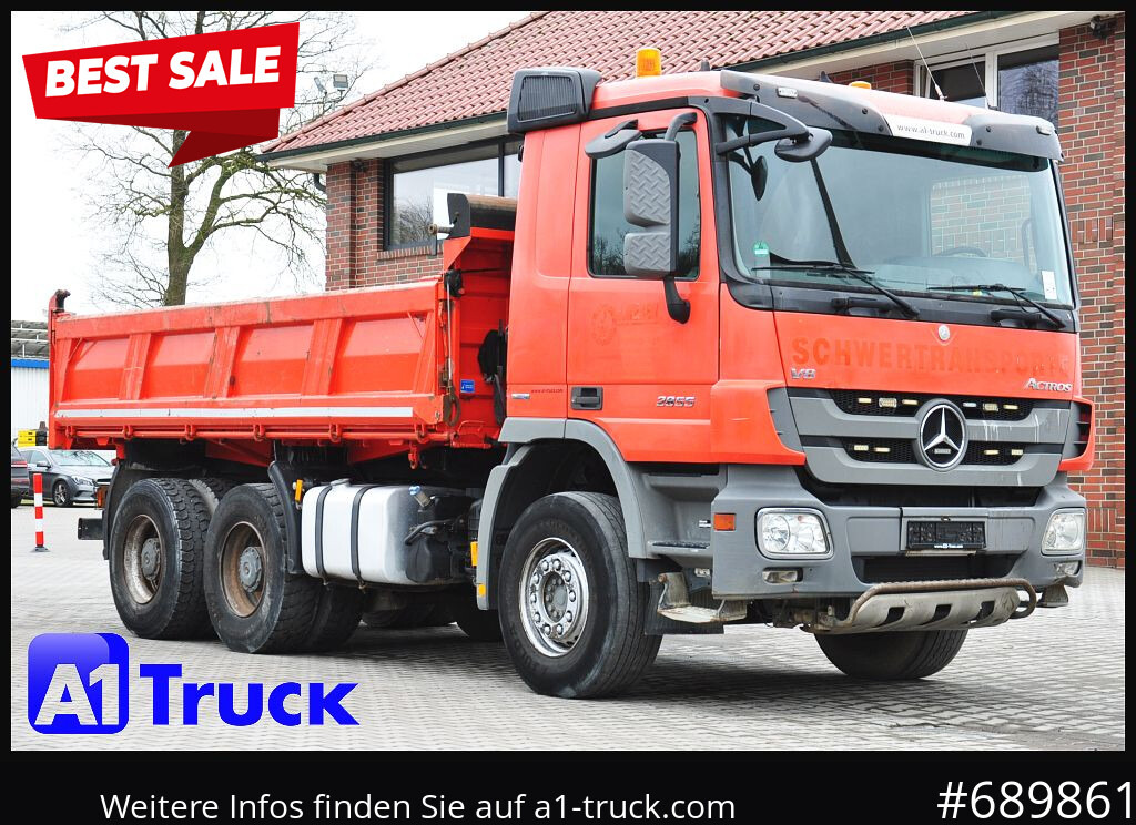 MERCEDES-BENZ Actros 2655 ,V8, 6x4 Meiller Klima , EPS - Kiper: slika MERCEDES-BENZ Actros 2655 ,V8, 6x4 Meiller Klima , EPS - Kiper MERCEDES-BENZ Actros 2655 ,V8, 6x4 Meiller Klima , EPS - Kiper: slika MERCEDES-BENZ Actros 2655 ,V8, 6x4 Meiller Klima , EPS - Kiper