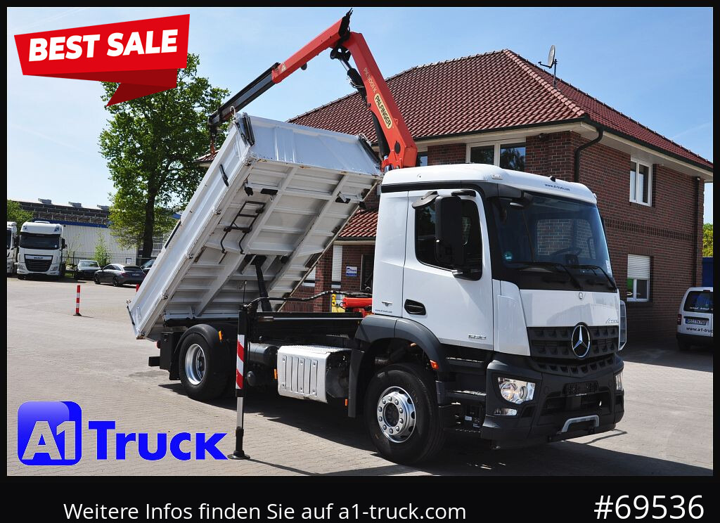 MERCEDES-BENZ Arocs 1830, Kipper + Kran,Palfinger, Funk, - Kamion s kranom: slika MERCEDES-BENZ Arocs 1830, Kipper + Kran,Palfinger, Funk, - Kamion s kranom MERCEDES-BENZ Arocs 1830, Kipper + Kran,Palfinger, Funk, - Kamion s kranom: slika MERCEDES-BENZ Arocs 1830, Kipper + Kran,Palfinger, Funk, - Kamion s kranom