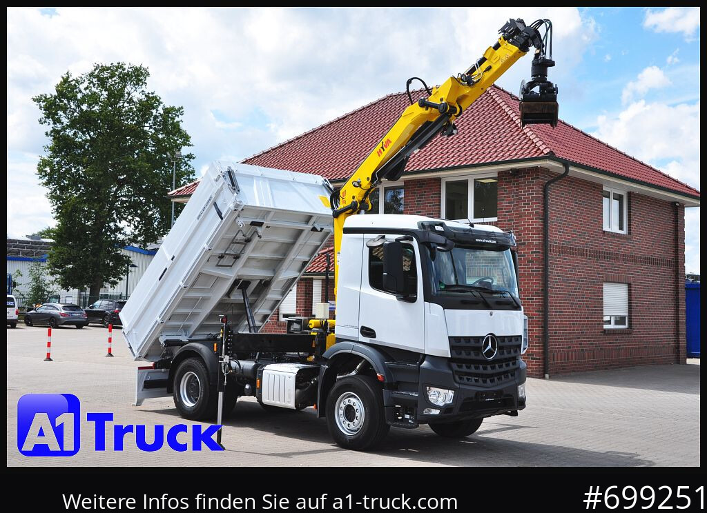 MERCEDES-BENZ Arocs 1840, Kipper + Kran,Funk Navi, - Kamion s kranom, Kiper: slika MERCEDES-BENZ Arocs 1840, Kipper + Kran,Funk Navi, - Kamion s kranom, Kiper MERCEDES-BENZ Arocs 1840, Kipper + Kran,Funk Navi, - Kamion s kranom, Kiper: slika MERCEDES-BENZ Arocs 1840, Kipper + Kran,Funk Navi, - Kamion s kranom, Kiper