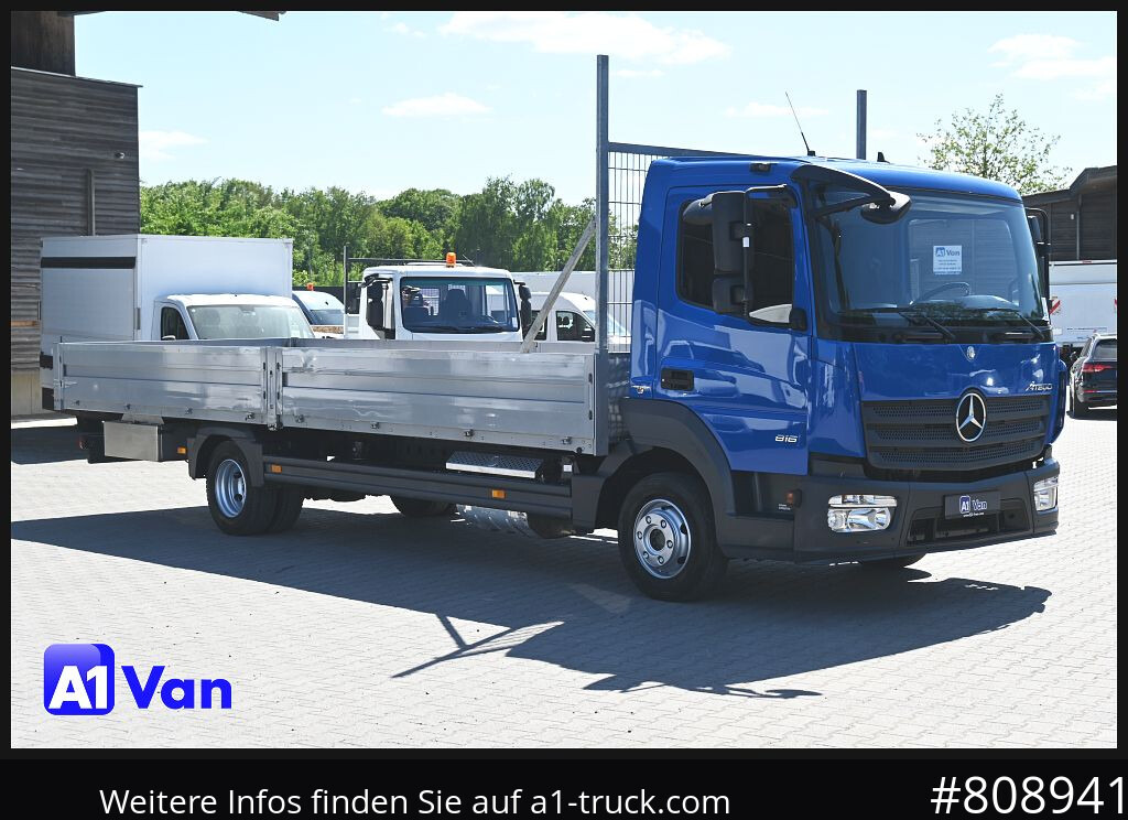 MERCEDES-BENZ Atego 816 Pritsche, 7 Meter lang , Automatik - Kamion s otvorenim sandukom: slika MERCEDES-BENZ Atego 816 Pritsche, 7 Meter lang , Automatik - Kamion s otvorenim sandukom MERCEDES-BENZ Atego 816 Pritsche, 7 Meter lang , Automatik - Kamion s otvorenim sandukom: slika MERCEDES-BENZ Atego 816 Pritsche, 7 Meter lang , Automatik - Kamion s otvorenim sandukom