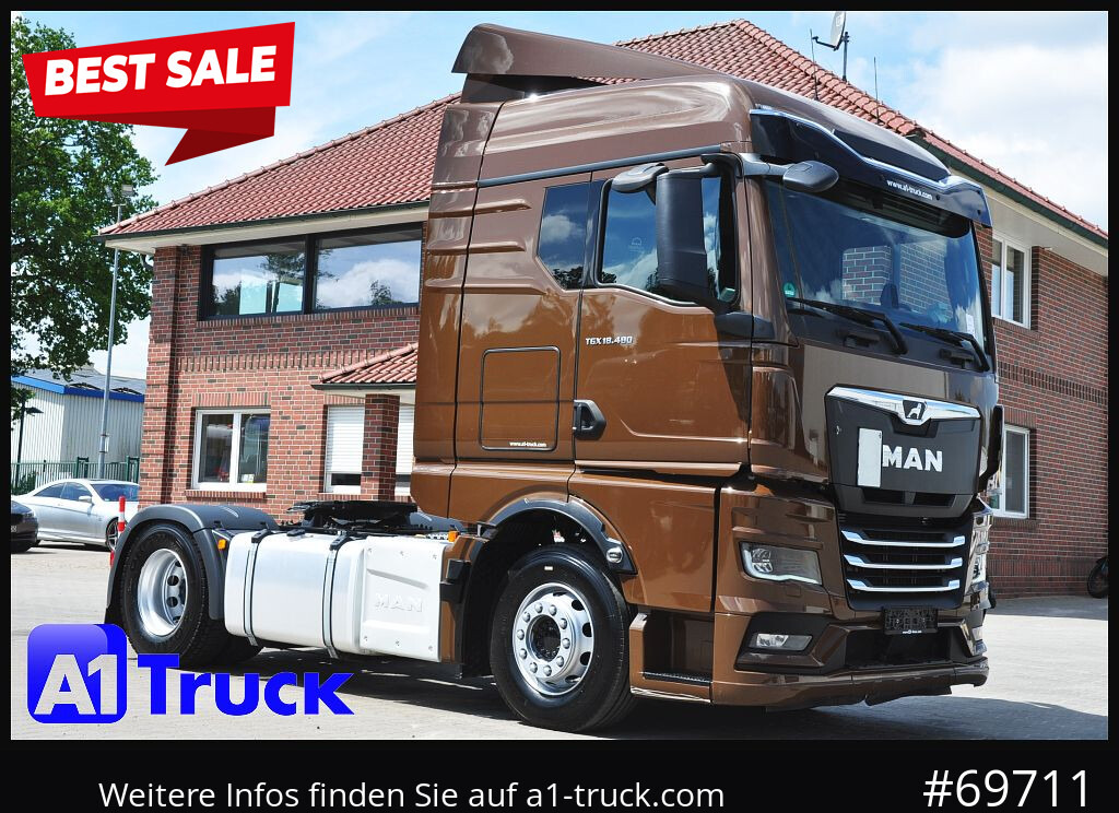 Tegljač MAN TGX 18,480 BLS Intarder Standklima, Soundsystem: slika Tegljač MAN TGX 18,480 BLS Intarder Standklima, Soundsystem