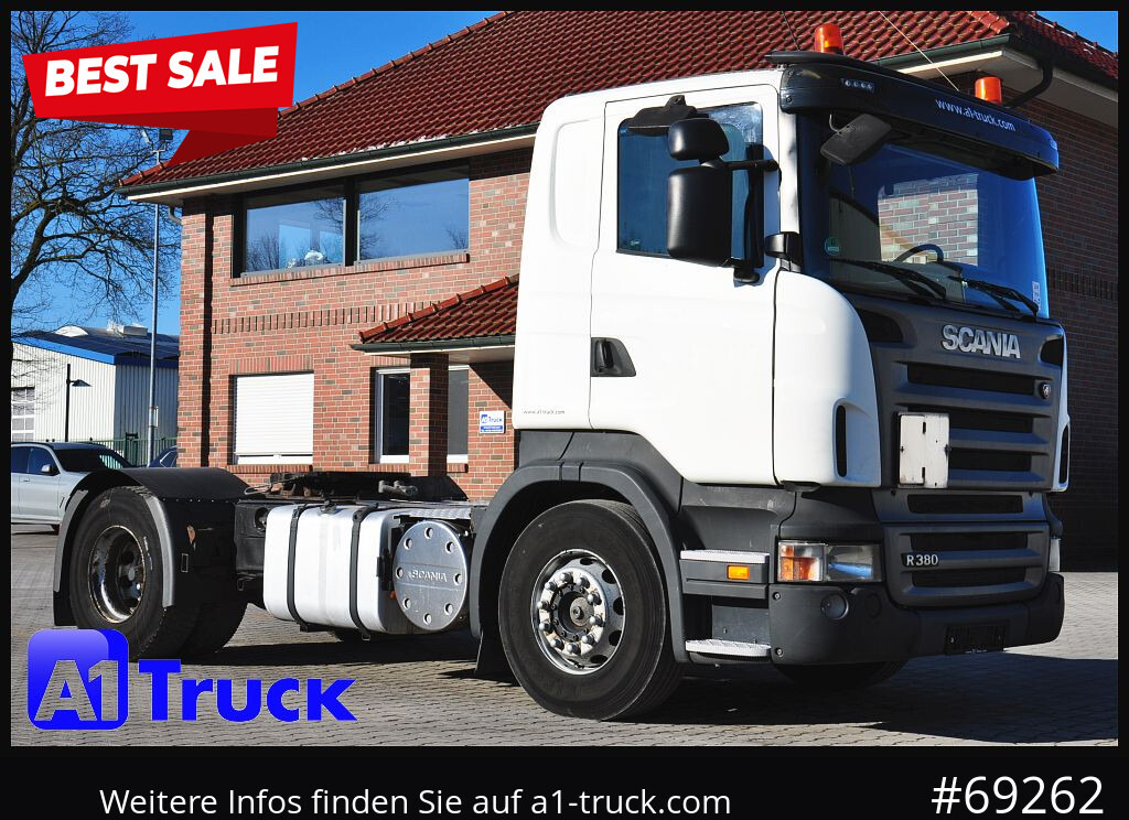 SCANIA R 380 LA 4X2, Euro5, Kipphydraulik, Klima, - Tegljač: slika SCANIA R 380 LA 4X2, Euro5, Kipphydraulik, Klima, - Tegljač SCANIA R 380 LA 4X2, Euro5, Kipphydraulik, Klima, - Tegljač: slika SCANIA R 380 LA 4X2, Euro5, Kipphydraulik, Klima, - Tegljač