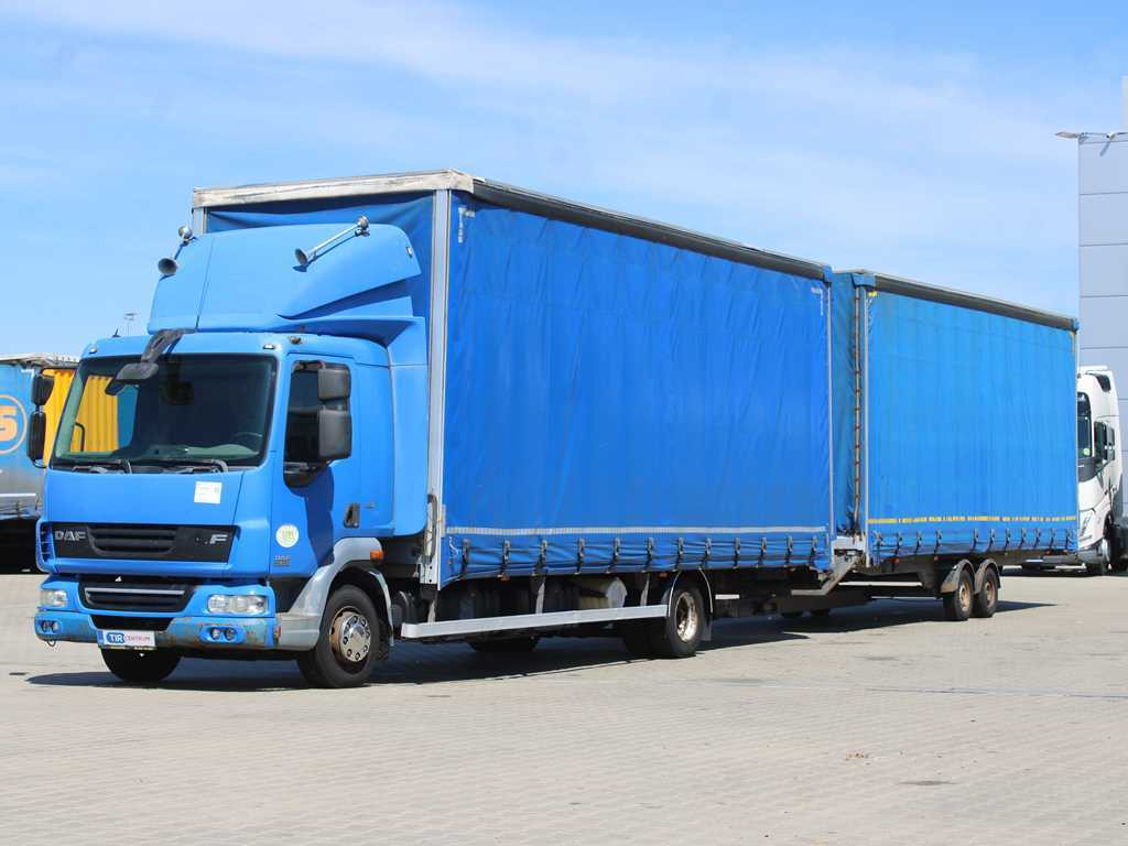 DAF FA LF 45, EURO 5, TYRES 80% + AGADOS TRAILER - Kamion s ceradom: slika DAF FA LF 45, EURO 5, TYRES 80% + AGADOS TRAILER - Kamion s ceradom DAF FA LF 45, EURO 5, TYRES 80% + AGADOS TRAILER - Kamion s ceradom: slika DAF FA LF 45, EURO 5, TYRES 80% + AGADOS TRAILER - Kamion s ceradom