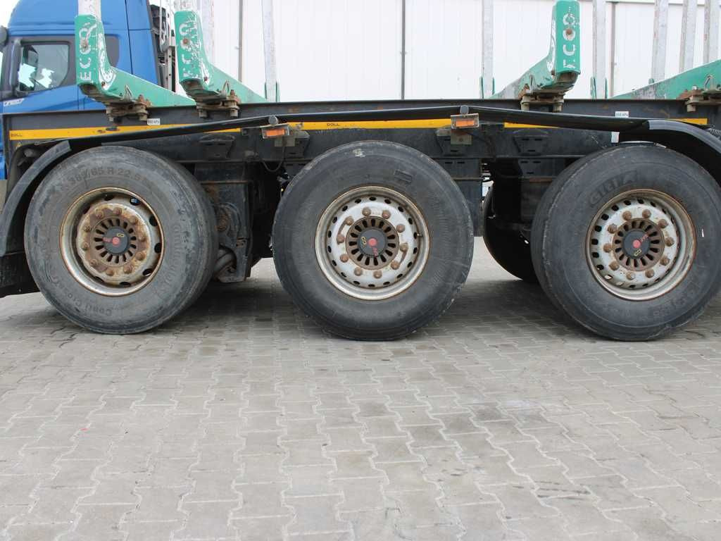 Šumarska poluprikolica DOLL H3S-14H9, SAF, 2X LIFTING AXLE, EXPANDABLE: slika Šumarska poluprikolica DOLL H3S-14H9, SAF, 2X LIFTING AXLE, EXPANDABLE