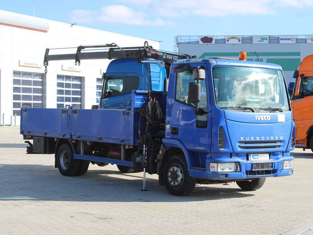 Iveco EUROCARGO 100E17, EURO 3, HYDRAULIC ARM HIAB 035-2 - Kamion s otvorenim sandukom, Kamion s kranom: slika Iveco EUROCARGO 100E17, EURO 3, HYDRAULIC ARM HIAB 035-2 - Kamion s otvorenim sandukom, Kamion s kranom Iveco EUROCARGO 100E17, EURO 3, HYDRAULIC ARM HIAB 035-2 - Kamion s otvorenim sandukom, Kamion s kranom: slika Iveco EUROCARGO 100E17, EURO 3, HYDRAULIC ARM HIAB 035-2 - Kamion s otvorenim sandukom, Kamion s kranom