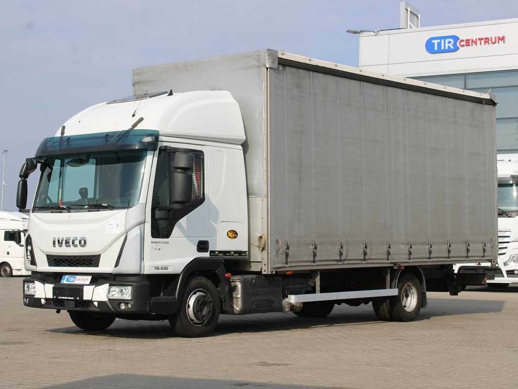Iveco EUROCARGO 75E210, EURO 6, PNEU 80% - Kamion s ceradom: slika Iveco EUROCARGO 75E210, EURO 6, PNEU 80% - Kamion s ceradom Iveco EUROCARGO 75E210, EURO 6, PNEU 80% - Kamion s ceradom: slika Iveco EUROCARGO 75E210, EURO 6, PNEU 80% - Kamion s ceradom