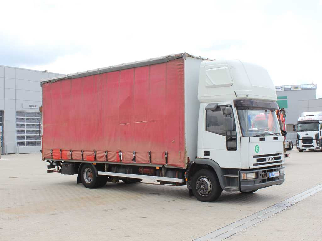 Iveco EUROCARGO ML 120 E, EURO 3, SLEEPING BODY, HYDRAULIC FRONT - Kamion s ceradom: slika Iveco EUROCARGO ML 120 E, EURO 3, SLEEPING BODY, HYDRAULIC FRONT - Kamion s ceradom Iveco EUROCARGO ML 120 E, EURO 3, SLEEPING BODY, HYDRAULIC FRONT - Kamion s ceradom: slika Iveco EUROCARGO ML 120 E, EURO 3, SLEEPING BODY, HYDRAULIC FRONT - Kamion s ceradom