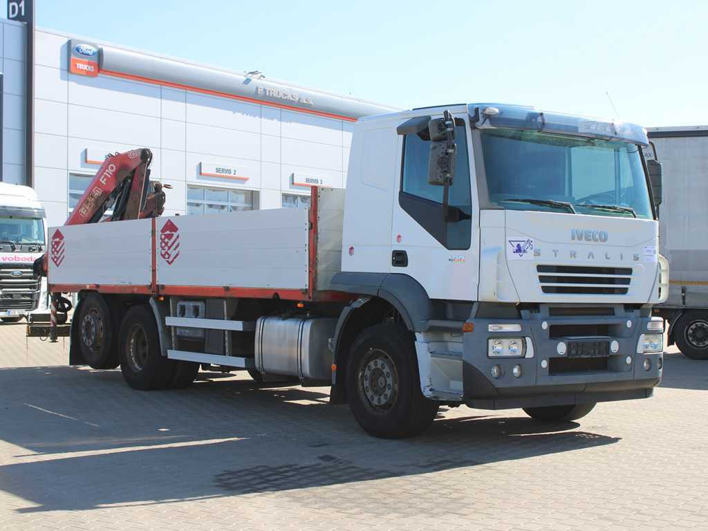 Iveco STRALIS 400, 6X2, EURO 3, HYDRAULIC ARM FASSI F110 - Kamion s otvorenim sandukom, Kamion s kranom: slika Iveco STRALIS 400, 6X2, EURO 3, HYDRAULIC ARM FASSI F110 - Kamion s otvorenim sandukom, Kamion s kranom Iveco STRALIS 400, 6X2, EURO 3, HYDRAULIC ARM FASSI F110 - Kamion s otvorenim sandukom, Kamion s kranom: slika Iveco STRALIS 400, 6X2, EURO 3, HYDRAULIC ARM FASSI F110 - Kamion s otvorenim sandukom, Kamion s kranom