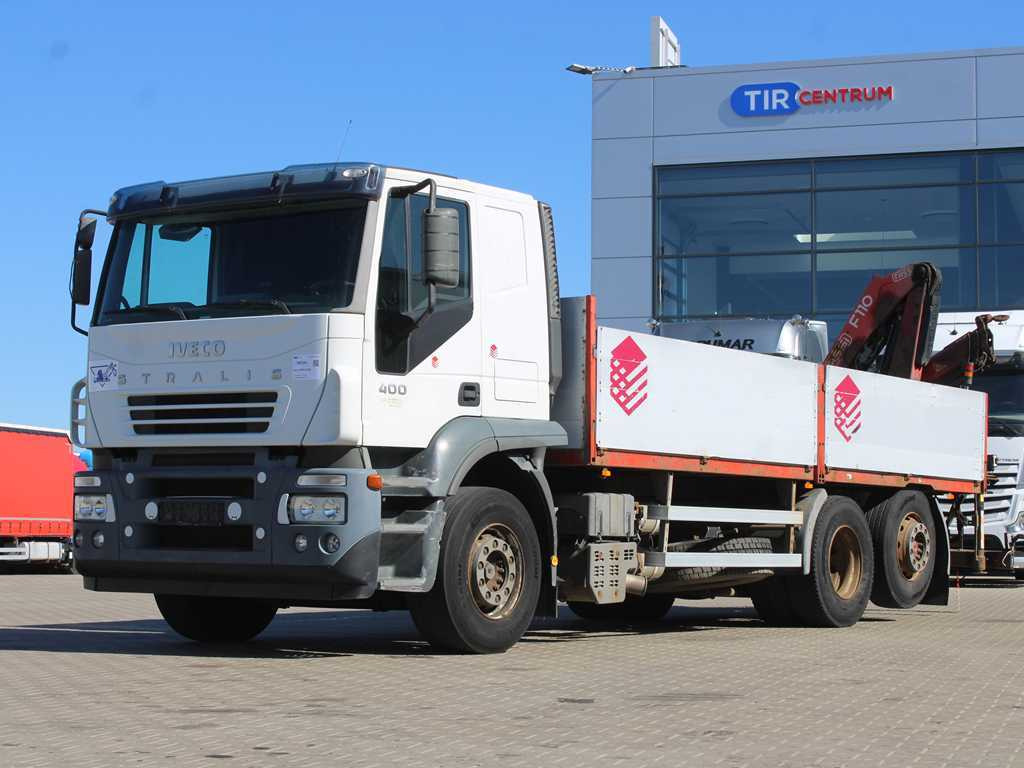 Iveco STRALIS 400, 6X2, EURO 3, HYDRAULIC ARM FASSI F110 - Kamion s otvorenim sandukom, Kamion s kranom: slika Iveco STRALIS 400, 6X2, EURO 3, HYDRAULIC ARM FASSI F110 - Kamion s otvorenim sandukom, Kamion s kranom Iveco STRALIS 400, 6X2, EURO 3, HYDRAULIC ARM FASSI F110 - Kamion s otvorenim sandukom, Kamion s kranom: slika Iveco STRALIS 400, 6X2, EURO 3, HYDRAULIC ARM FASSI F110 - Kamion s otvorenim sandukom, Kamion s kranom
