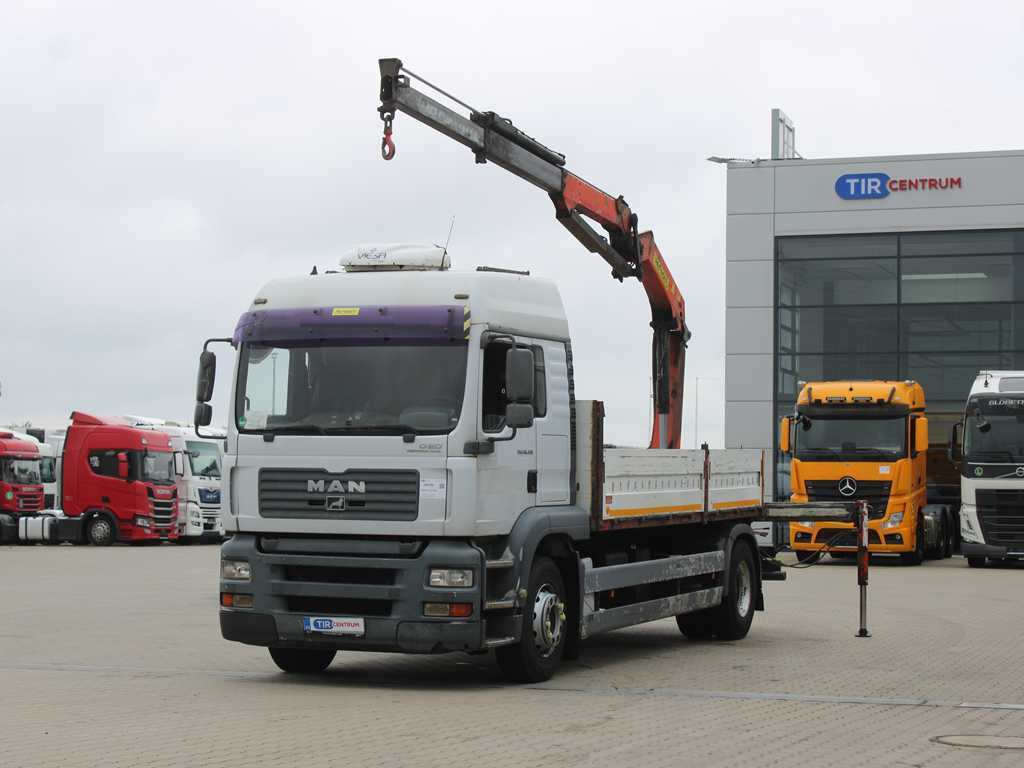 MAN TGA 18.430, EURO 4, RETARDER, INDEPENDENT AIR CONDITIONING, PALFINGER PK10500A - Kamion s otvorenim sandukom, Kamion s kranom: slika MAN TGA 18.430, EURO 4, RETARDER, INDEPENDENT AIR CONDITIONING, PALFINGER PK10500A - Kamion s otvorenim sandukom, Kamion s kranom MAN TGA 18.430, EURO 4, RETARDER, INDEPENDENT AIR CONDITIONING, PALFINGER PK10500A - Kamion s otvorenim sandukom, Kamion s kranom: slika MAN TGA 18.430, EURO 4, RETARDER, INDEPENDENT AIR CONDITIONING, PALFINGER PK10500A - Kamion s otvorenim sandukom, Kamion s kranom
