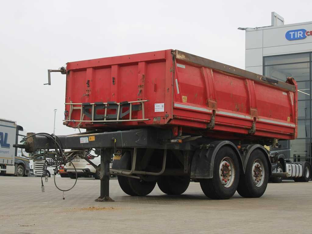 Kiper prikolica Meiller MZDA 18/22 B, AXLES SAF, 13m³, THREESIDED: slika Kiper prikolica Meiller MZDA 18/22 B, AXLES SAF, 13m³, THREESIDED