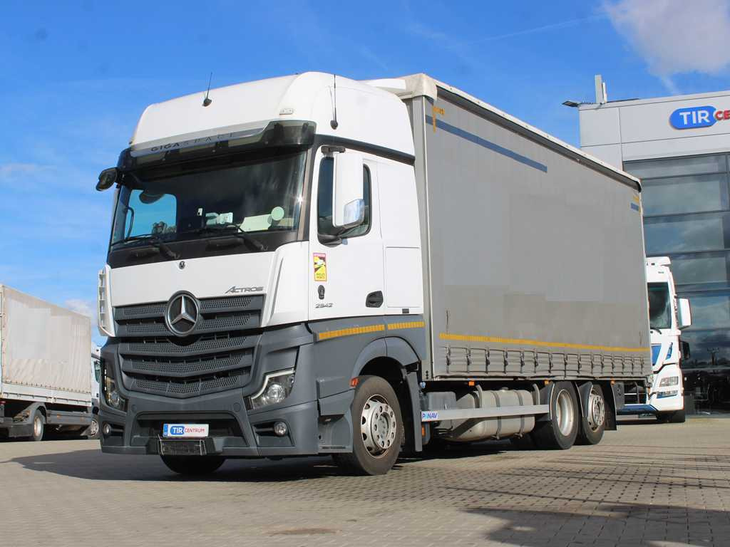 Mercedes-Benz Actros 2542, EURO 6, 6X2, NAVIGATION - Kamion s ceradom: slika Mercedes-Benz Actros 2542, EURO 6, 6X2, NAVIGATION - Kamion s ceradom Mercedes-Benz Actros 2542, EURO 6, 6X2, NAVIGATION - Kamion s ceradom: slika Mercedes-Benz Actros 2542, EURO 6, 6X2, NAVIGATION - Kamion s ceradom