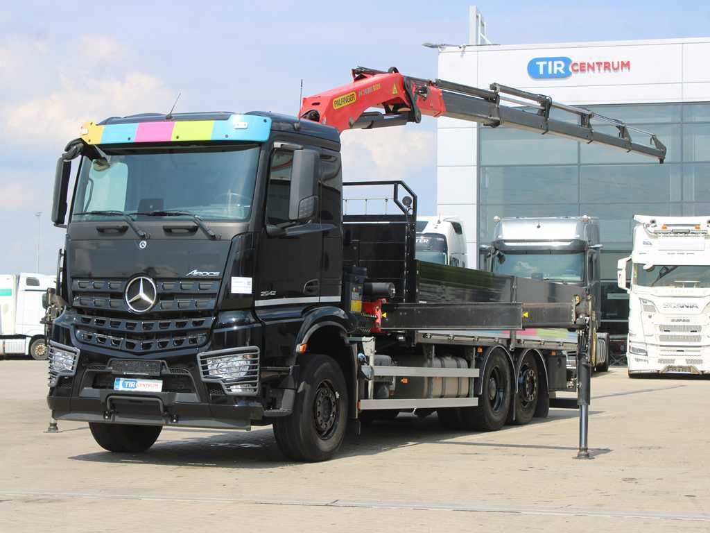 Mercedes-Benz Arocs 2542, 6X2, EURO 6, SIDE PANEL, NAVIGATION, CAMERA, PALFINGER PK 24.001 SLD5 - Kamion s otvorenim sandukom, Kamion s kranom: slika Mercedes-Benz Arocs 2542, 6X2, EURO 6, SIDE PANEL, NAVIGATION, CAMERA, PALFINGER PK 24.001 SLD5 - Kamion s otvorenim sandukom, Kamion s kranom Mercedes-Benz Arocs 2542, 6X2, EURO 6, SIDE PANEL, NAVIGATION, CAMERA, PALFINGER PK 24.001 SLD5 - Kamion s otvorenim sandukom, Kamion s kranom: slika Mercedes-Benz Arocs 2542, 6X2, EURO 6, SIDE PANEL, NAVIGATION, CAMERA, PALFINGER PK 24.001 SLD5 - Kamion s otvorenim sandukom, Kamion s kranom