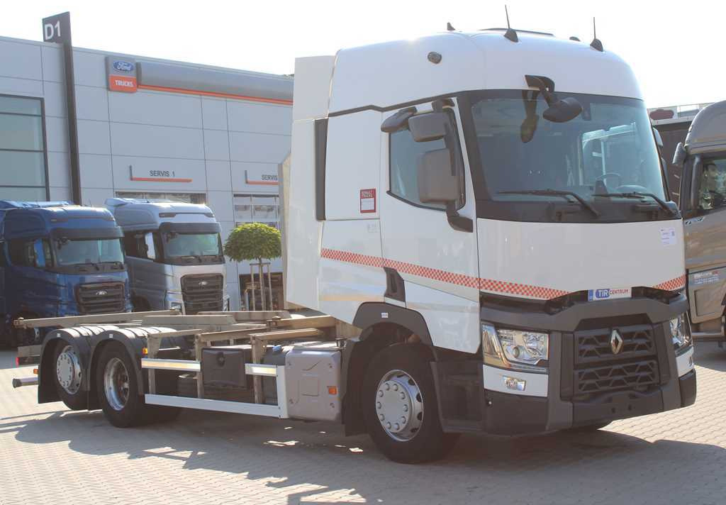Renault T460, EURO 6, BDF, LIFT AXLE, AIR SUSPENSION - Transporter kontejnera/ Kamion s izmjenjivim sanducima: slika Renault T460, EURO 6, BDF, LIFT AXLE, AIR SUSPENSION - Transporter kontejnera/ Kamion s izmjenjivim sanducima Renault T460, EURO 6, BDF, LIFT AXLE, AIR SUSPENSION - Transporter kontejnera/ Kamion s izmjenjivim sanducima: slika Renault T460, EURO 6, BDF, LIFT AXLE, AIR SUSPENSION - Transporter kontejnera/ Kamion s izmjenjivim sanducima