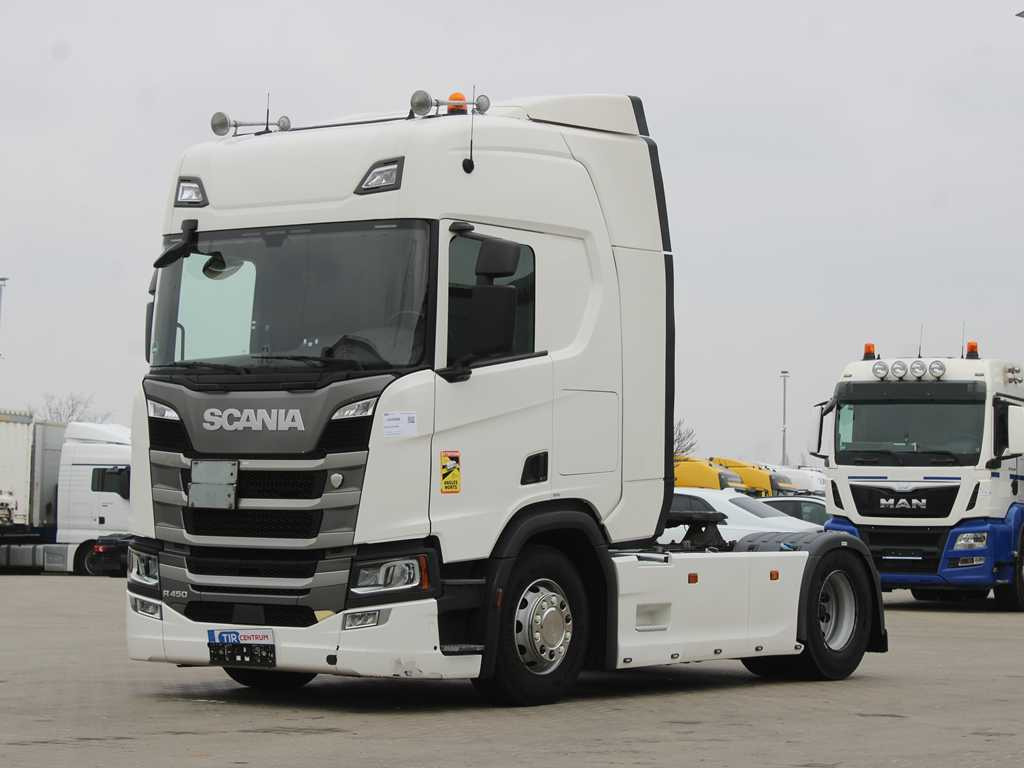 Scania R 450, EURO 6, NAVIGATION, RETARDER, TIRES 80% - Tegljač: slika Scania R 450, EURO 6, NAVIGATION, RETARDER, TIRES 80% - Tegljač Scania R 450, EURO 6, NAVIGATION, RETARDER, TIRES 80% - Tegljač: slika Scania R 450, EURO 6, NAVIGATION, RETARDER, TIRES 80% - Tegljač