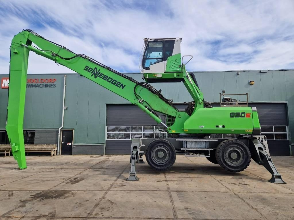 Sennebogen 830M E HD - Stroj za rukovanje otpadom: slika Sennebogen 830M E HD - Stroj za rukovanje otpadom Sennebogen 830M E HD - Stroj za rukovanje otpadom: slika Sennebogen 830M E HD - Stroj za rukovanje otpadom