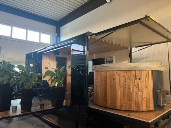 Izabella Wellnessanhänger mit Sauna und Whirlpool, Stromaggregat - Kamp prikolica: slika Izabella Wellnessanhänger mit Sauna und Whirlpool, Stromaggregat - Kamp prikolica Izabella Wellnessanhänger mit Sauna und Whirlpool, Stromaggregat - Kamp prikolica: slika Izabella Wellnessanhänger mit Sauna und Whirlpool, Stromaggregat - Kamp prikolica