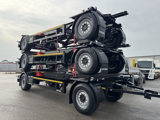 Kögel AW 18 Lafette Neu - Transporter kontejnera/ Prikolica s izmjenjivim sanducima: slika Kögel AW 18 Lafette Neu - Transporter kontejnera/ Prikolica s izmjenjivim sanducima Kögel AW 18 Lafette Neu - Transporter kontejnera/ Prikolica s izmjenjivim sanducima: slika Kögel AW 18 Lafette Neu - Transporter kontejnera/ Prikolica s izmjenjivim sanducima
