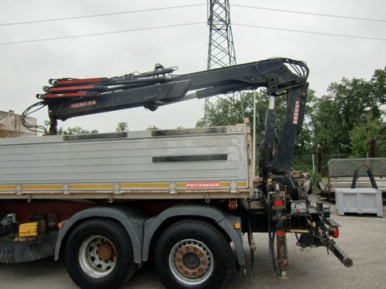 Kiper, Kamion s kranom MAN TGS 26.400 3-Seitenkipper, 6x2-2 Lenkachse HIAB 144ES -3DUO: slika Kiper, Kamion s kranom MAN TGS 26.400 3-Seitenkipper, 6x2-2 Lenkachse HIAB 144ES -3DUO