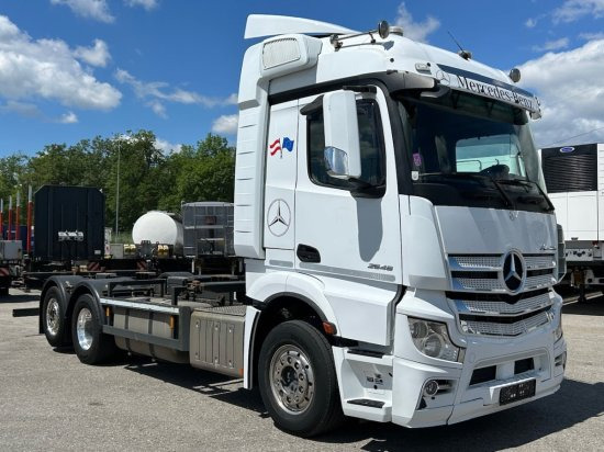 Mercedes-Benz Actros 2545 6x2 BDF E6, Retarder, Alufelgen - Transporter kontejnera/ Kamion s izmjenjivim sanducima: slika Mercedes-Benz Actros 2545 6x2 BDF E6, Retarder, Alufelgen - Transporter kontejnera/ Kamion s izmjenjivim sanducima Mercedes-Benz Actros 2545 6x2 BDF E6, Retarder, Alufelgen - Transporter kontejnera/ Kamion s izmjenjivim sanducima: slika Mercedes-Benz Actros 2545 6x2 BDF E6, Retarder, Alufelgen - Transporter kontejnera/ Kamion s izmjenjivim sanducima