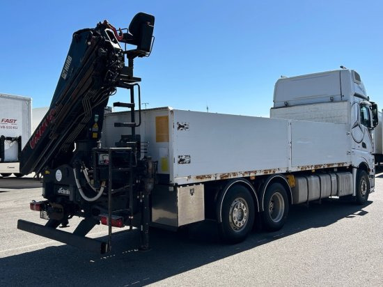 Mercedes-Benz Actros 2545 L 6x2, Retarder, Pritsche, Hiab XS 166 D-4 PRO, E5 - Kamion s otvorenim sandukom, Kamion s kranom: slika Mercedes-Benz Actros 2545 L 6x2, Retarder, Pritsche, Hiab XS 166 D-4 PRO, E5 - Kamion s otvorenim sandukom, Kamion s kranom Mercedes-Benz Actros 2545 L 6x2, Retarder, Pritsche, Hiab XS 166 D-4 PRO, E5 - Kamion s otvorenim sandukom, Kamion s kranom: slika Mercedes-Benz Actros 2545 L 6x2, Retarder, Pritsche, Hiab XS 166 D-4 PRO, E5 - Kamion s otvorenim sandukom, Kamion s kranom