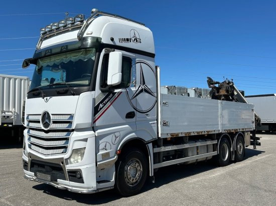 Mercedes-Benz Actros 2545 L 6x2, Retarder, Pritsche, Hiab XS 166 D-4 PRO, E5 - Kamion s otvorenim sandukom, Kamion s kranom: slika Mercedes-Benz Actros 2545 L 6x2, Retarder, Pritsche, Hiab XS 166 D-4 PRO, E5 - Kamion s otvorenim sandukom, Kamion s kranom Mercedes-Benz Actros 2545 L 6x2, Retarder, Pritsche, Hiab XS 166 D-4 PRO, E5 - Kamion s otvorenim sandukom, Kamion s kranom: slika Mercedes-Benz Actros 2545 L 6x2, Retarder, Pritsche, Hiab XS 166 D-4 PRO, E5 - Kamion s otvorenim sandukom, Kamion s kranom