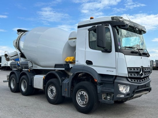 Mercedes-Benz Arocs 3743, 8x4 Betonmischer, Euro 6,  9m³ Liebherr Mischer - Automješalica: slika Mercedes-Benz Arocs 3743, 8x4 Betonmischer, Euro 6,  9m³ Liebherr Mischer - Automješalica Mercedes-Benz Arocs 3743, 8x4 Betonmischer, Euro 6,  9m³ Liebherr Mischer - Automješalica: slika Mercedes-Benz Arocs 3743, 8x4 Betonmischer, Euro 6,  9m³ Liebherr Mischer - Automješalica