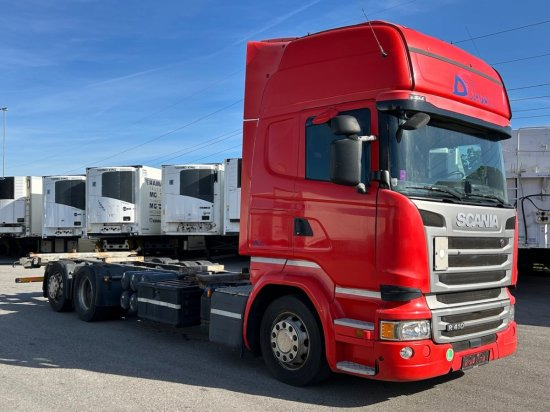 Scania R410 6x2 Topline, BDF, E6, Automatik, Redarter, Standklima, Liftachse - Transporter kontejnera/ Kamion s izmjenjivim sanducima: slika Scania R410 6x2 Topline, BDF, E6, Automatik, Redarter, Standklima, Liftachse - Transporter kontejnera/ Kamion s izmjenjivim sanducima Scania R410 6x2 Topline, BDF, E6, Automatik, Redarter, Standklima, Liftachse - Transporter kontejnera/ Kamion s izmjenjivim sanducima: slika Scania R410 6x2 Topline, BDF, E6, Automatik, Redarter, Standklima, Liftachse - Transporter kontejnera/ Kamion s izmjenjivim sanducima