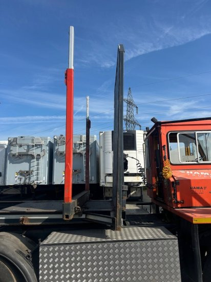 Šumarska poluprikolica Schwarzmüller Holzauflieger 6 Rungenpaare, BPW-Achsen: slika Šumarska poluprikolica Schwarzmüller Holzauflieger 6 Rungenpaare, BPW-Achsen