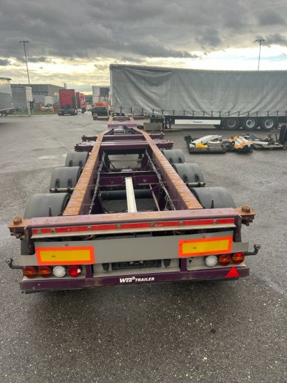 Web Trailer LPRS24 Heckschieber 1x20 ft 2x20 ft 1x40 ft - Transporter kontejnera/ Poluprikolica s izmjenjivim sanducima: slika Web Trailer LPRS24 Heckschieber 1x20 ft 2x20 ft 1x40 ft - Transporter kontejnera/ Poluprikolica s izmjenjivim sanducima Web Trailer LPRS24 Heckschieber 1x20 ft 2x20 ft 1x40 ft - Transporter kontejnera/ Poluprikolica s izmjenjivim sanducima: slika Web Trailer LPRS24 Heckschieber 1x20 ft 2x20 ft 1x40 ft - Transporter kontejnera/ Poluprikolica s izmjenjivim sanducima