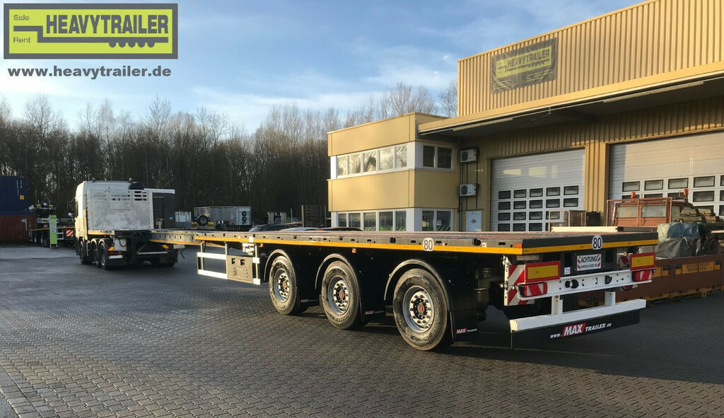 Faymonville MAX Trailer 3-Achs-Tele-Plateau zwangsgelenkt - Poluprikolica plato/ Otvoreni sanduk: slika Faymonville MAX Trailer 3-Achs-Tele-Plateau zwangsgelenkt - Poluprikolica plato/ Otvoreni sanduk Faymonville MAX Trailer 3-Achs-Tele-Plateau zwangsgelenkt - Poluprikolica plato/ Otvoreni sanduk: slika Faymonville MAX Trailer 3-Achs-Tele-Plateau zwangsgelenkt - Poluprikolica plato/ Otvoreni sanduk