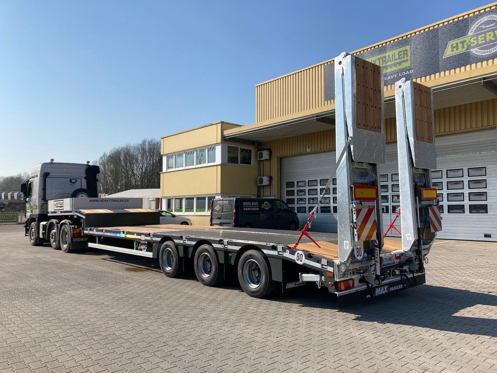 Faymonville MAX Trailer 3-Achs-Tele-Semi mit Rampen zwangsgel - Poluprikolica s niskim utovarivačem: slika Faymonville MAX Trailer 3-Achs-Tele-Semi mit Rampen zwangsgel - Poluprikolica s niskim utovarivačem Faymonville MAX Trailer 3-Achs-Tele-Semi mit Rampen zwangsgel - Poluprikolica s niskim utovarivačem: slika Faymonville MAX Trailer 3-Achs-Tele-Semi mit Rampen zwangsgel - Poluprikolica s niskim utovarivačem