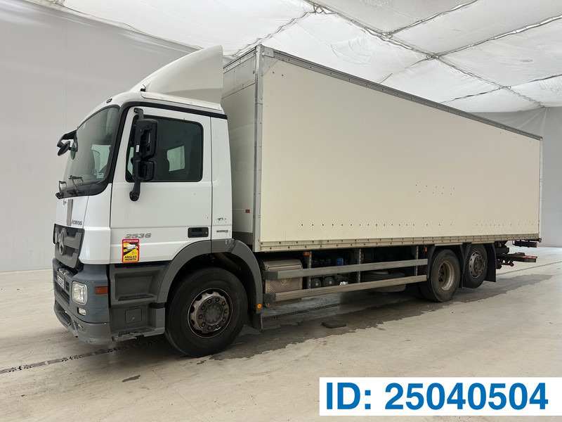 Mercedes-Benz Actros 2536 - 6x2 - Kamion sandučar: slika Mercedes-Benz Actros 2536 - 6x2 - Kamion sandučar Mercedes-Benz Actros 2536 - 6x2 - Kamion sandučar: slika Mercedes-Benz Actros 2536 - 6x2 - Kamion sandučar